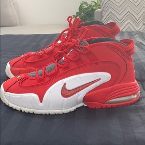 Penny Hardaway red Nikes 9 1/2 men’s